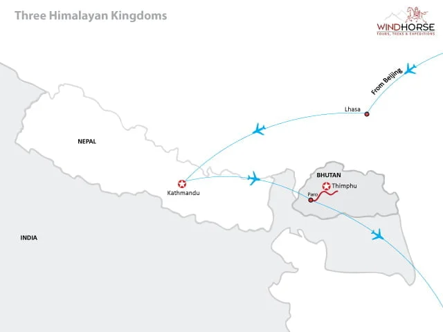Three Himalayan Kingdoms