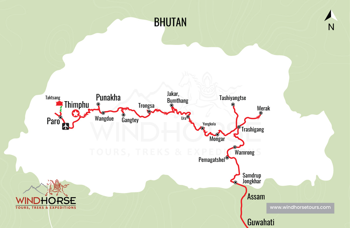 Bhutan East West Traverse
