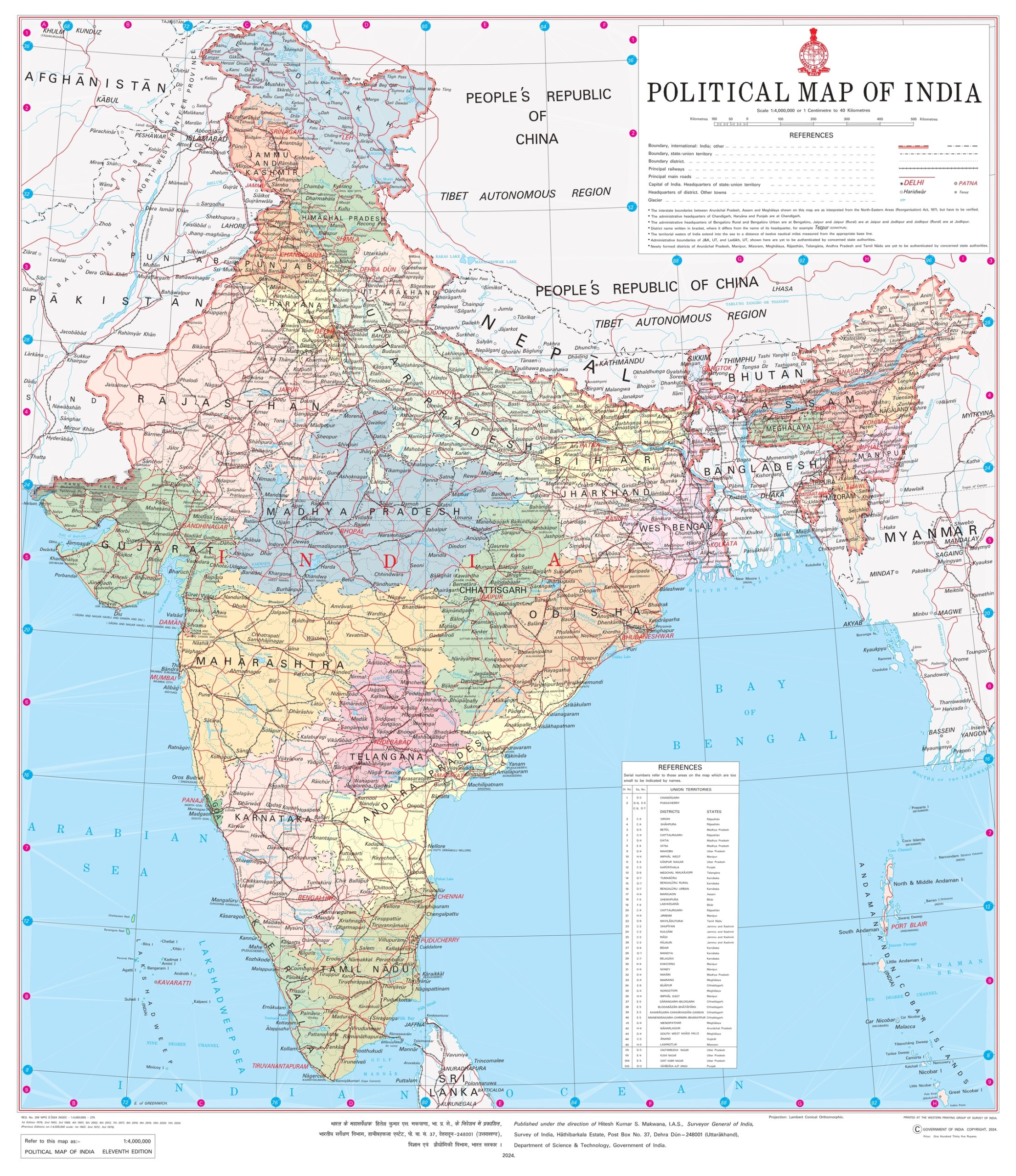 4 Essential Maps of India for Travelers - Windhorse Tours